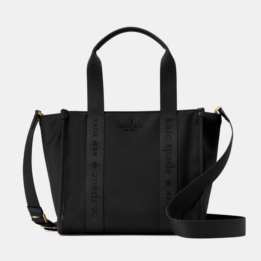 Kate Spade Kip Nylon Small Tote, Black